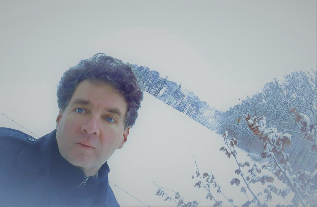 Jens Barnieck in Schneelandschaft