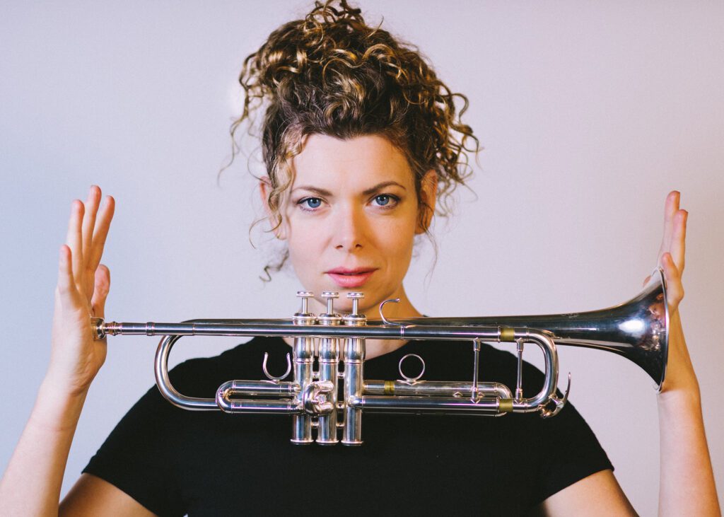 Steph Richards mit Trompete